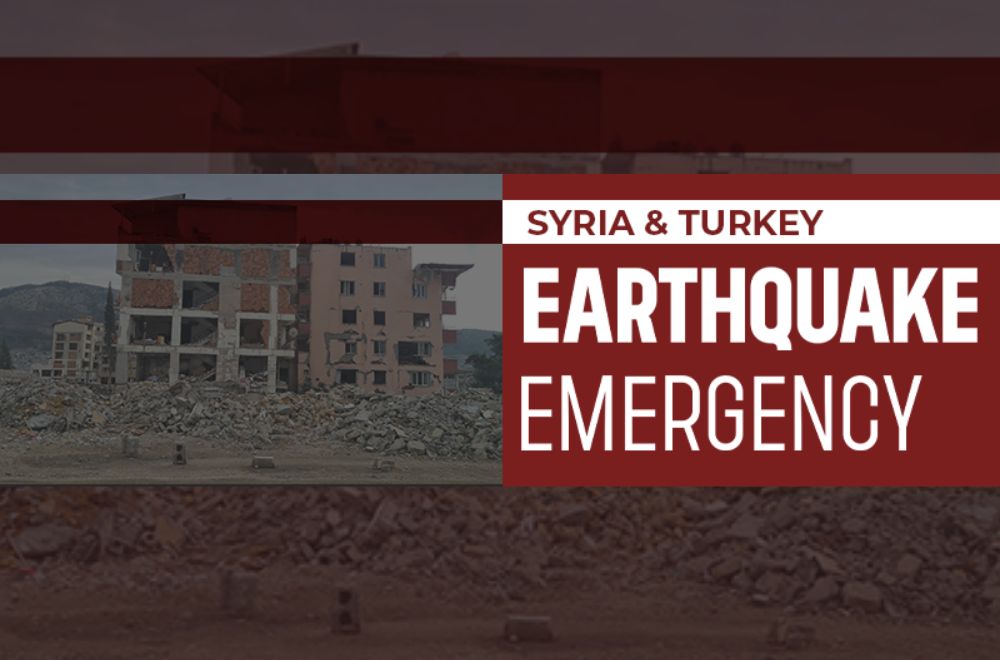You Helped Rebuild Hope: Turkey & Syria Earthquake Tragedy